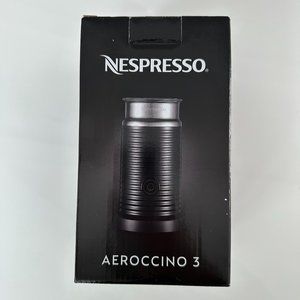 Nespresso Aeroccino3 Black NIB